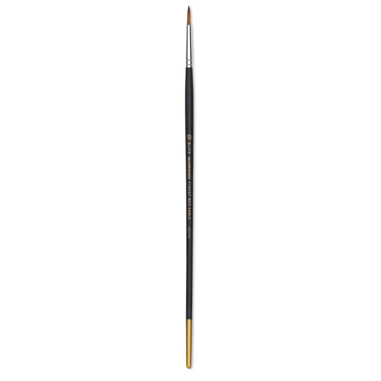 Blick Masterstroke Finest Red Sable Brush - Round, Size 10, Long Handle
